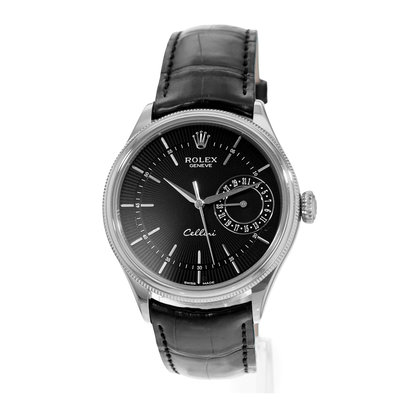 Rolex Cellini Date 50519 Black Dial 39