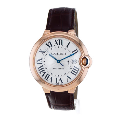 Cartier Ballon Bleu 42mm WGBB0030 3941 Silver Dial 42