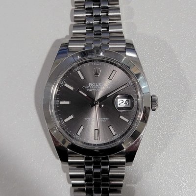 Rolex Datejust 41 126300 Silver Dial 41