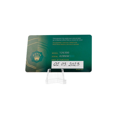 Rolex Datejust 41 126300 Silver Dial 41