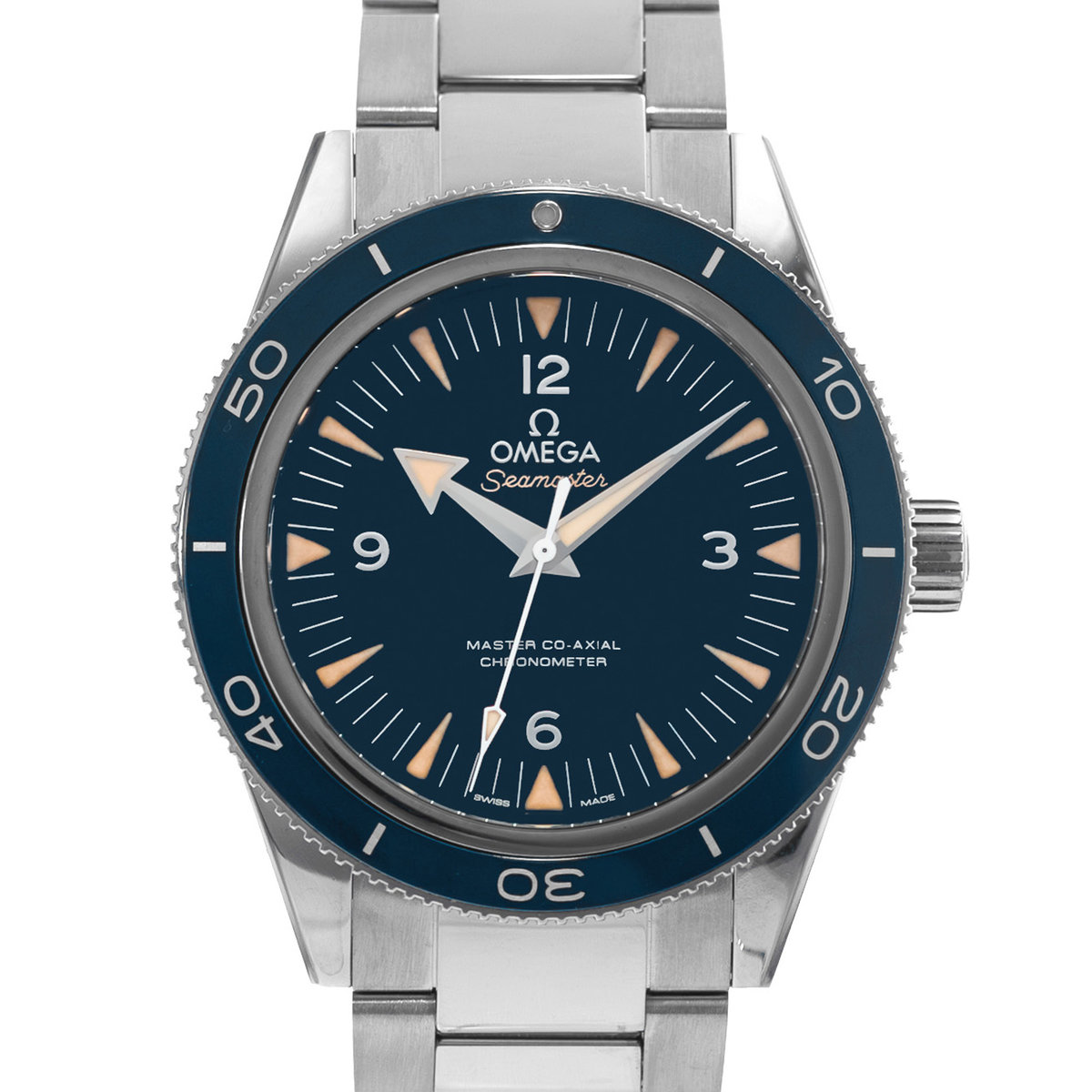 Omega Seamaster 300 233.90.41.21.03.001 41mm Blue Titanium Mens Watch 2021