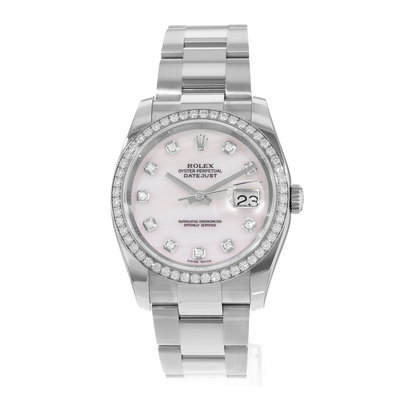 Rolex Datejust 36 116244 Mother of pearl Dial 36