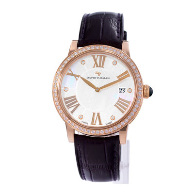 David Yurman Classic Quartz T726-M-A Mother of pearl Dial 38