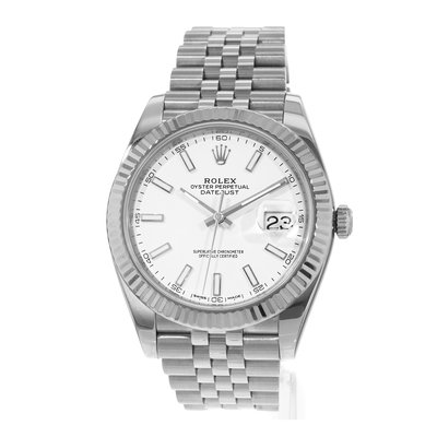 Rolex Datejust 41 126334 White Dial 41