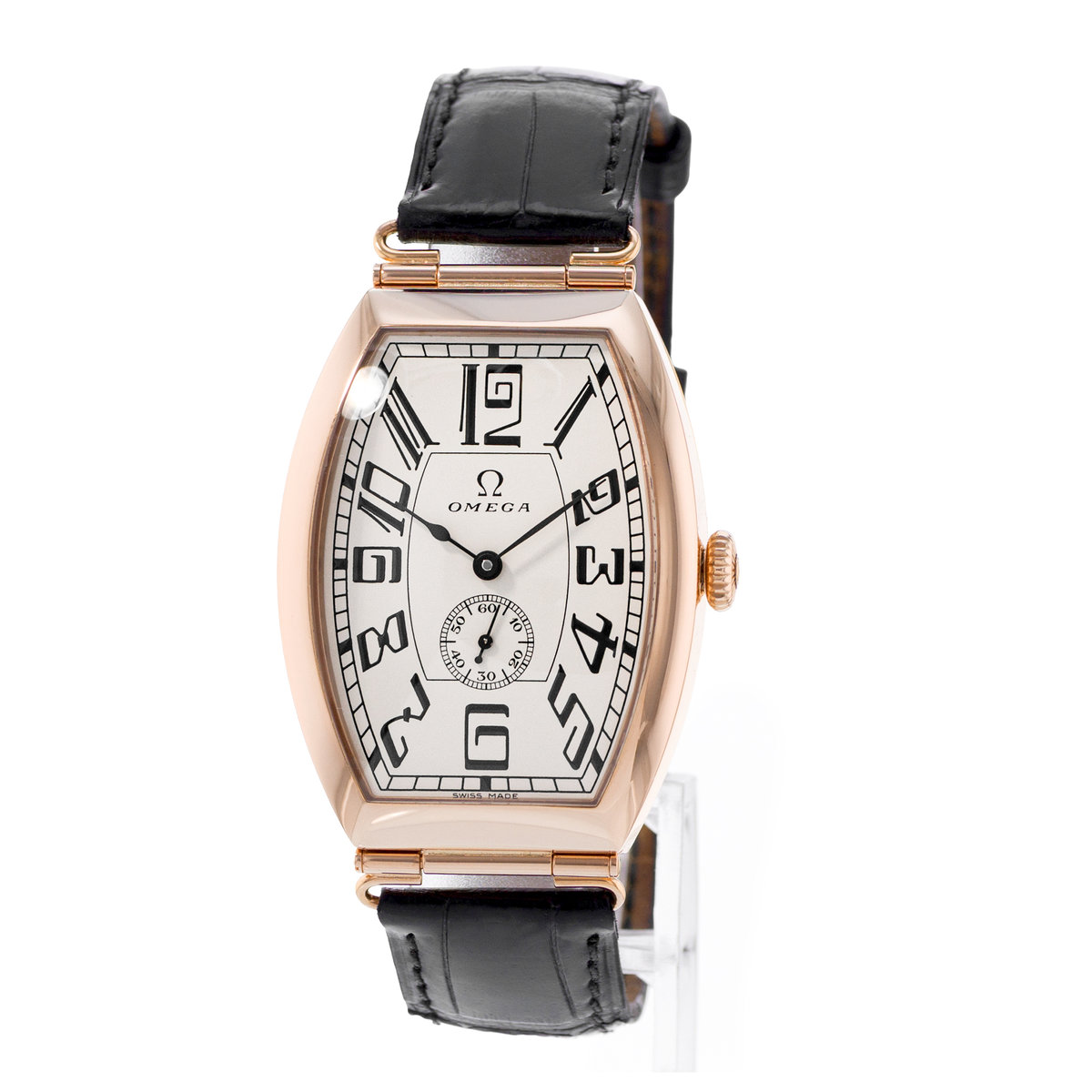 Omega Museum 5703.30.01 32x43mm Petrogard 1915 Arabic Rose Gold Mens Watch