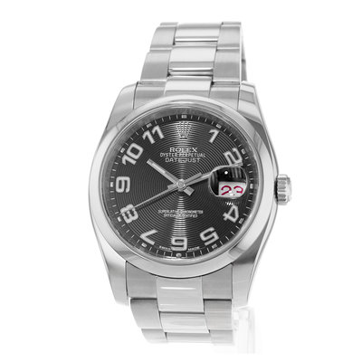 Rolex Datejust 36 116200 Black Dial 36