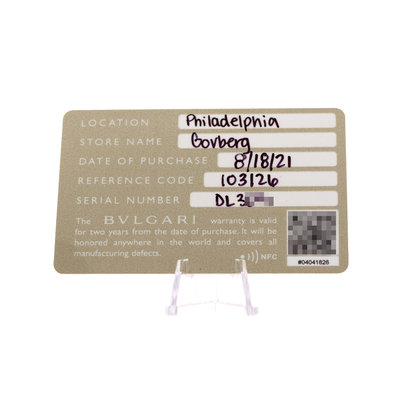 Bulgari Octo Finissimo 103126 Black Dial 40