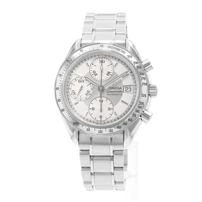 Omega Speedmaster Date 3513.30 Silver Dial 39
