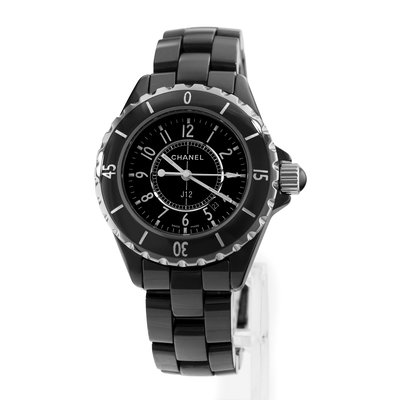 Chanel J12 H0682 Black Dial 33