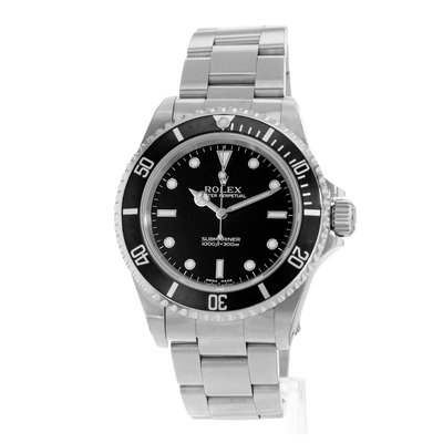 Rolex Submariner No Date 14060 Black Dial 40