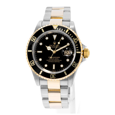 Rolex Submariner Date 16613 Black Dial 40