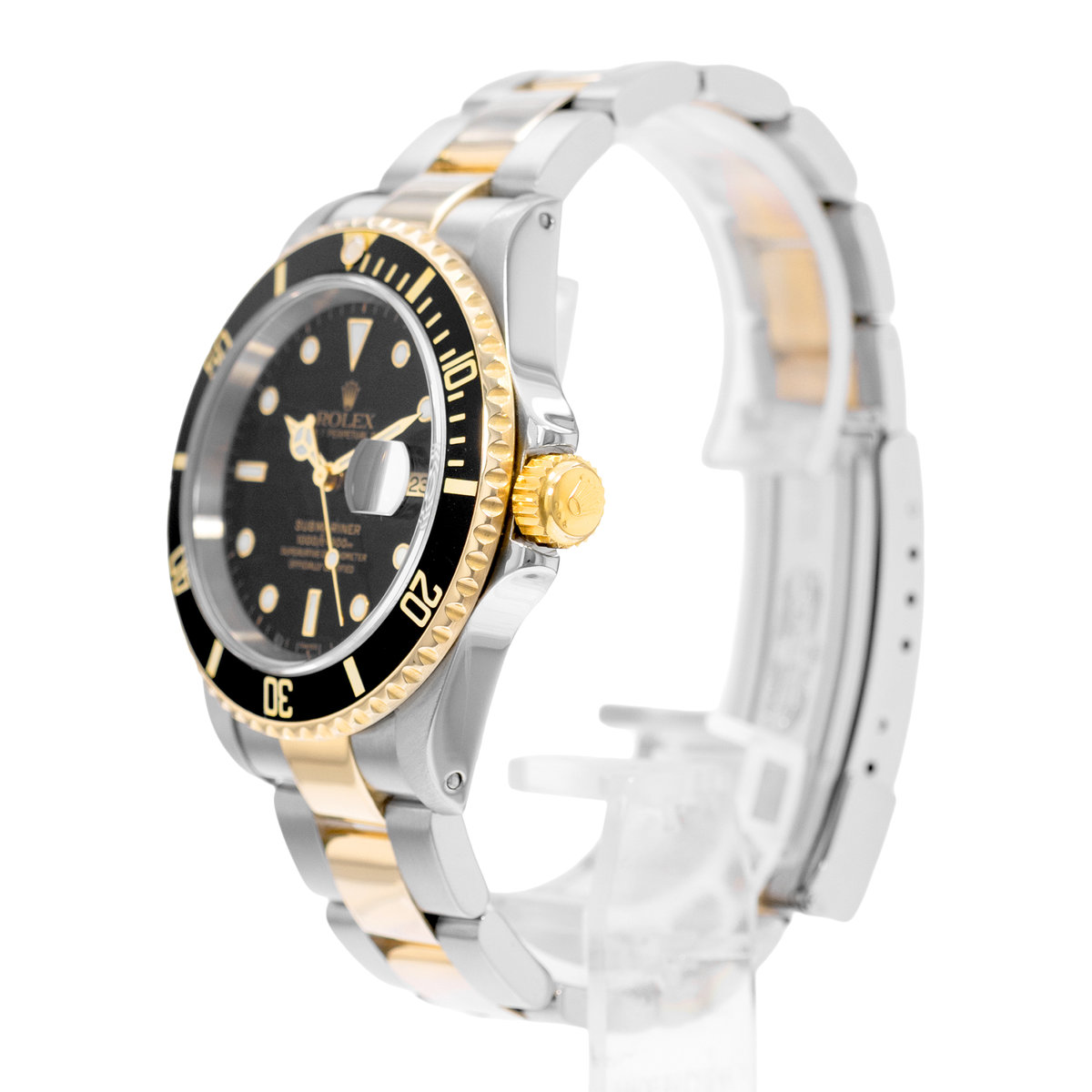 Rolex Submariner Date 16613 Black Dial 40