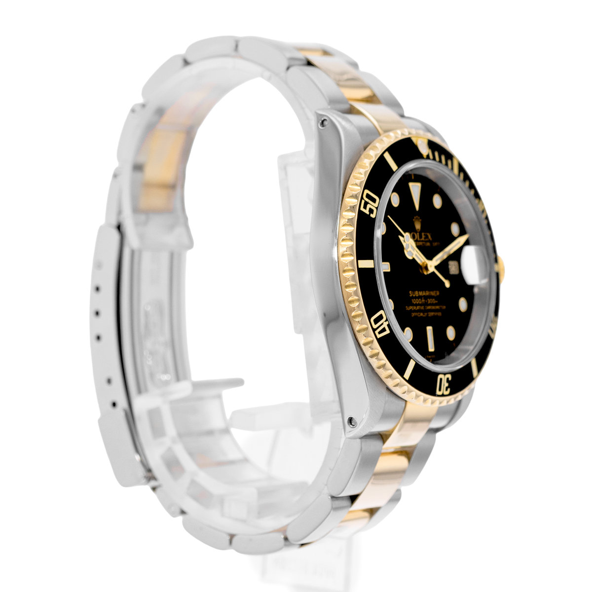 Rolex Submariner Date 16613 Black Dial 40