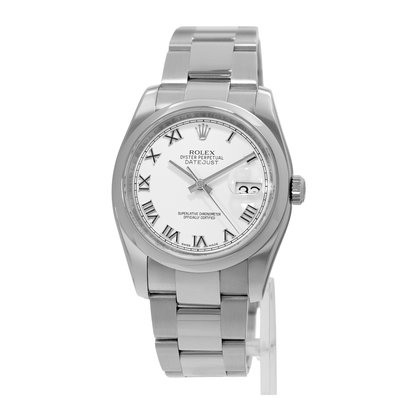Rolex Datejust 36 116200 White Dial 36