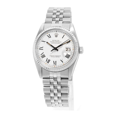 Rolex Datejust 36 16014 White Dial 36