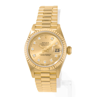 Rolex Datejust 26 69178 Gold Dial 26