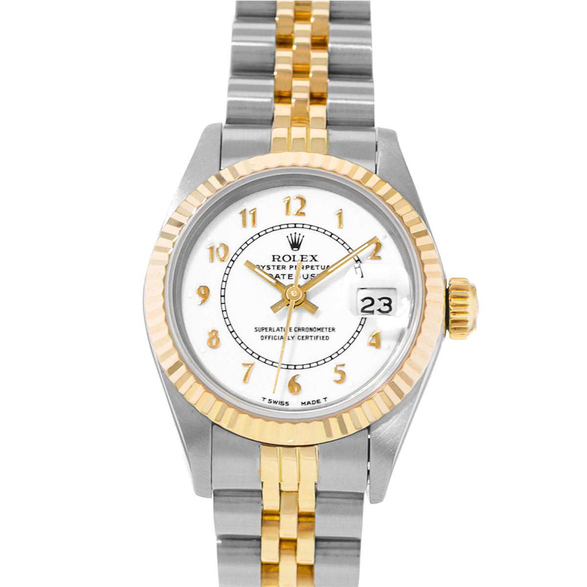 Rolex Datejust 26 69173 White Dial 26