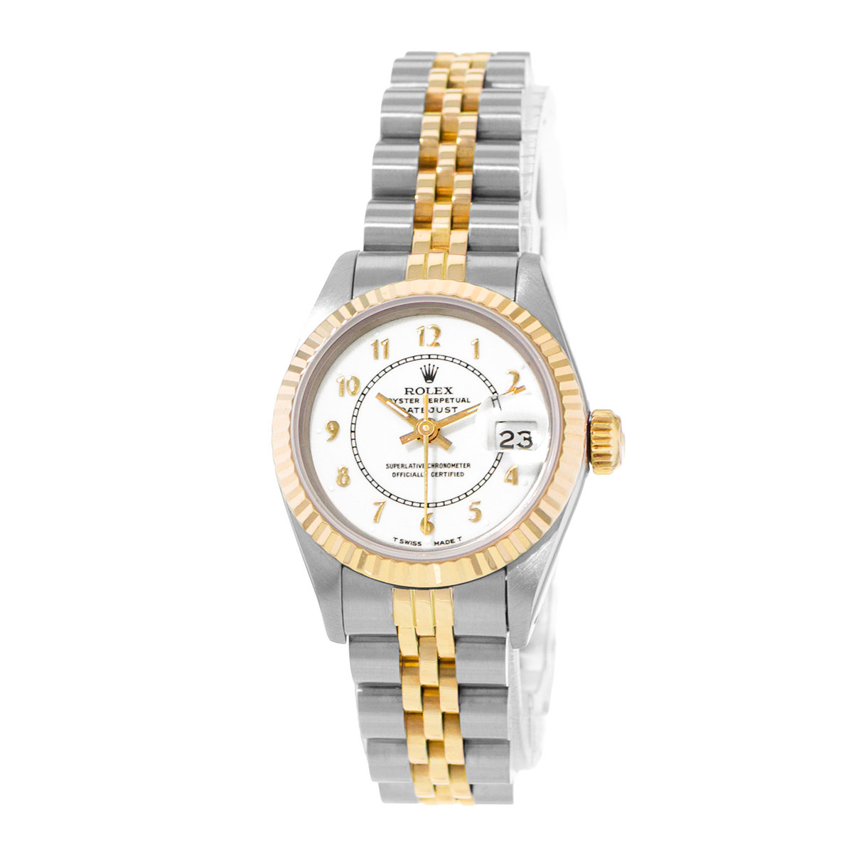 Rolex Datejust 26 69173 White Dial 26