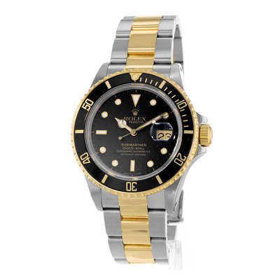 Rolex Submariner Date 16803 Black Dial 40