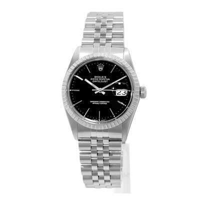 Rolex Datejust 36 16030 Black Dial 36
