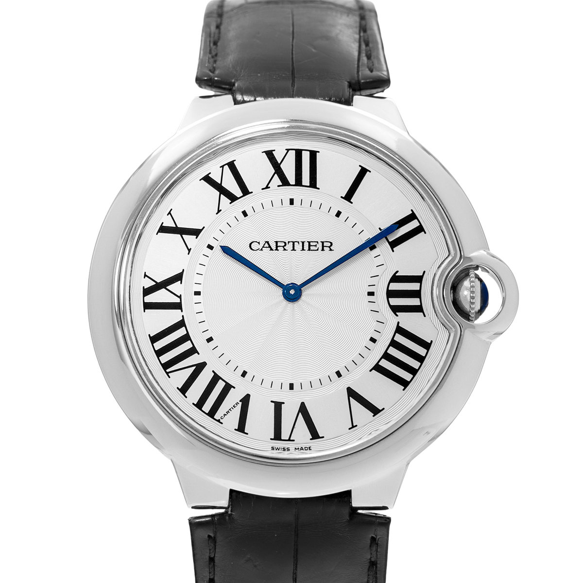Cartier Ballon Bleu 46mm W6920055 3375 Silver Dial 46