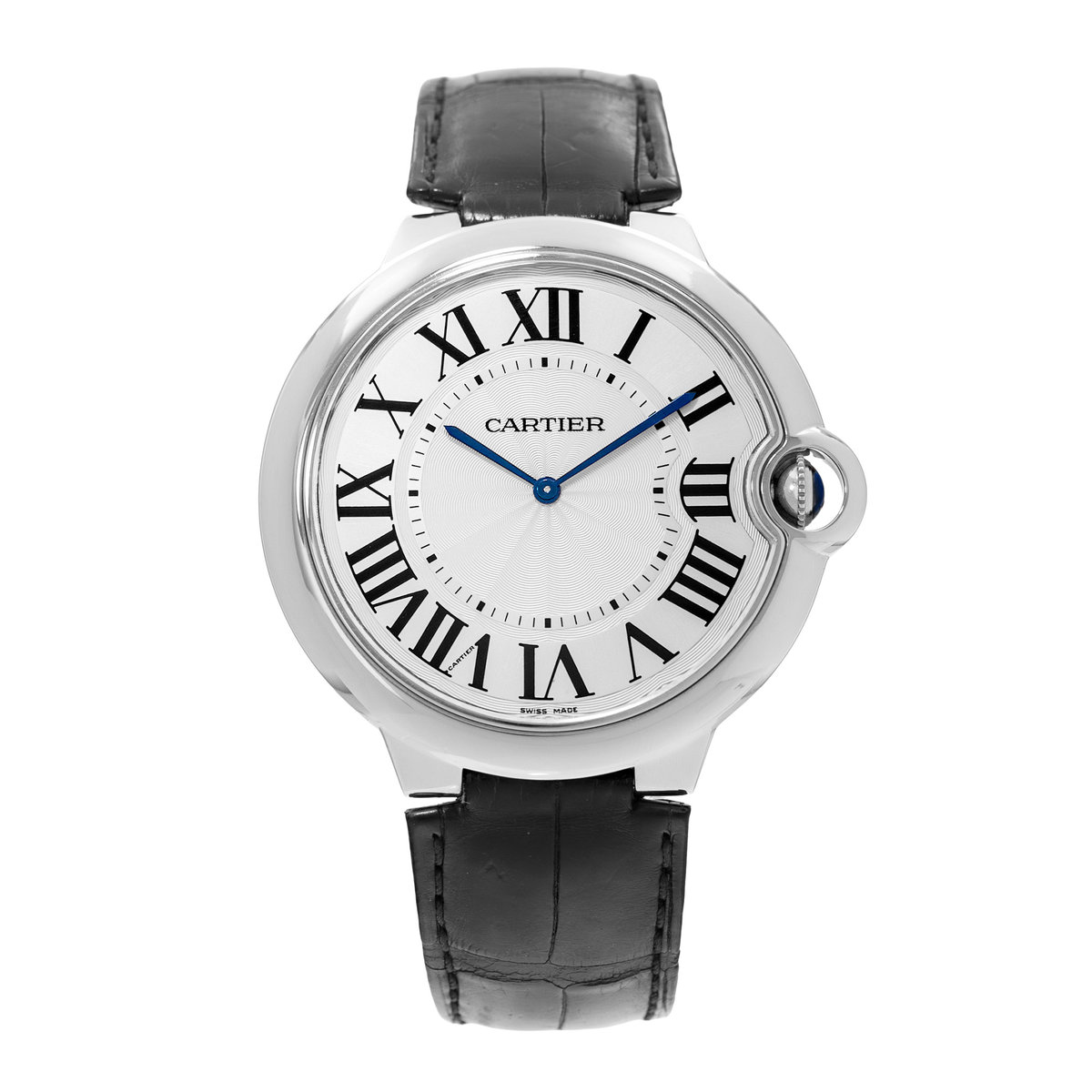Cartier Ballon Bleu 46mm W6920055 3375 Silver Dial 46