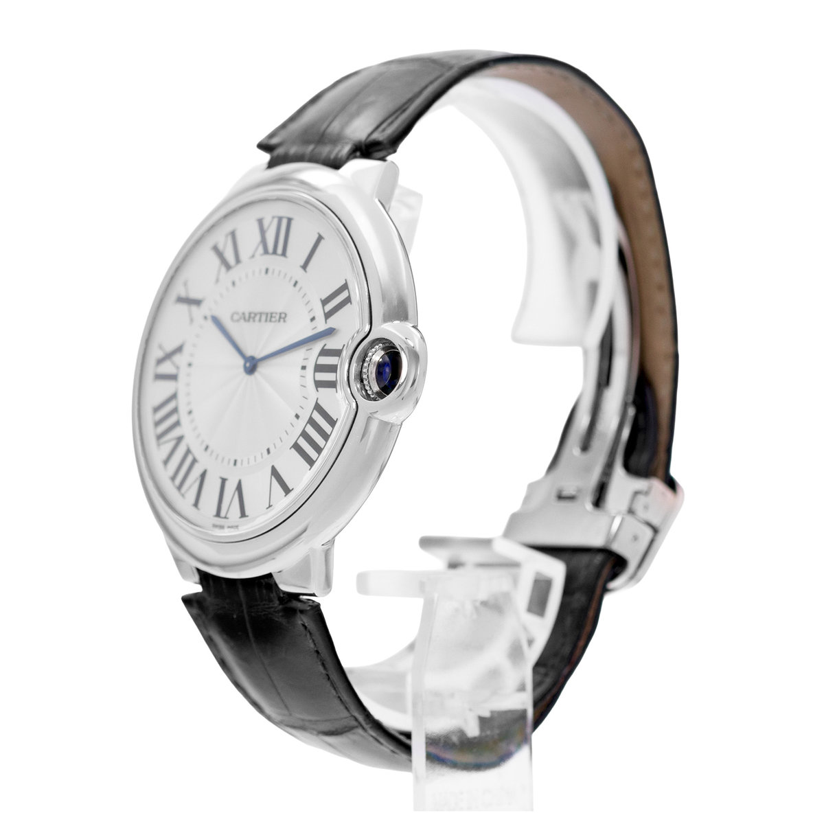 Cartier Ballon Bleu 46mm W6920055 3375 Silver Dial 46