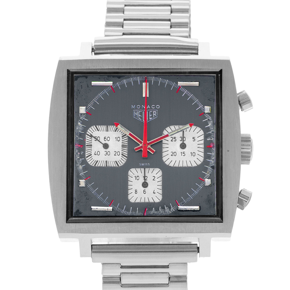 TAG Heuer Monaco 73633 Grey Dial 40
