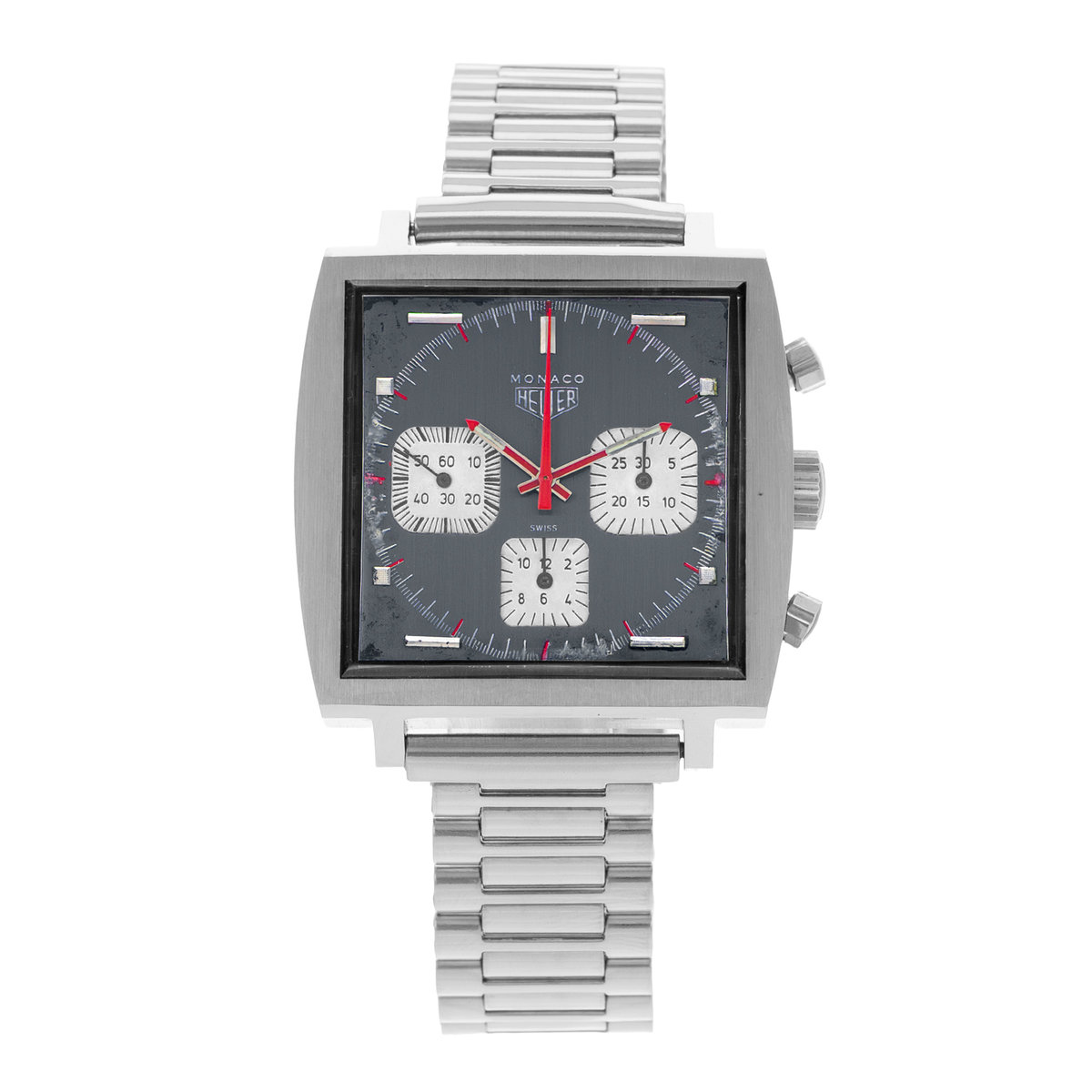 TAG Heuer Monaco 73633 Grey Dial 40