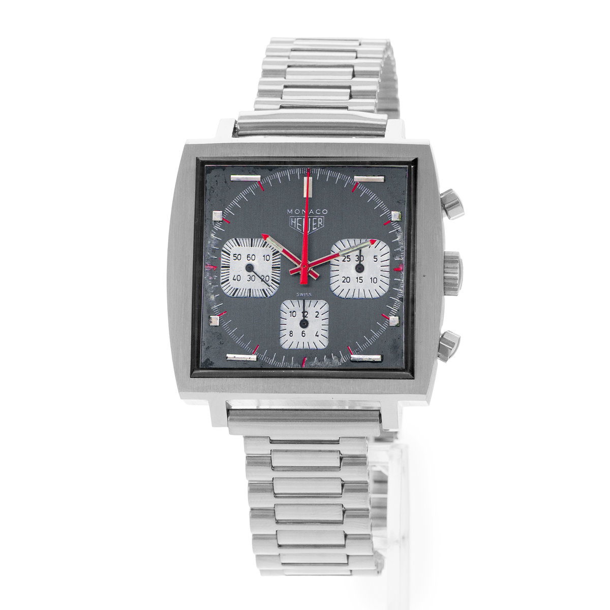 TAG Heuer Monaco 73633 Grey Dial 40