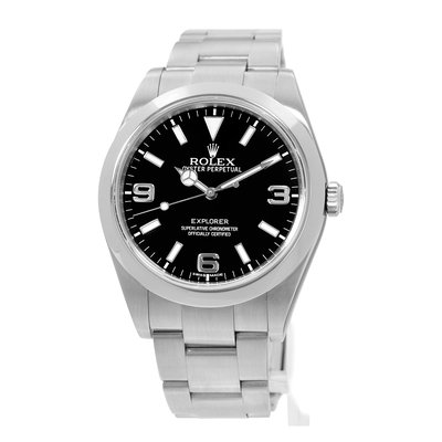 Rolex Explorer 39 214270 Black Dial 39