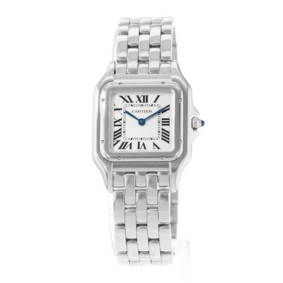 Cartier Panthere 27mm WSPN0007 4016 Silver Dial 27x37