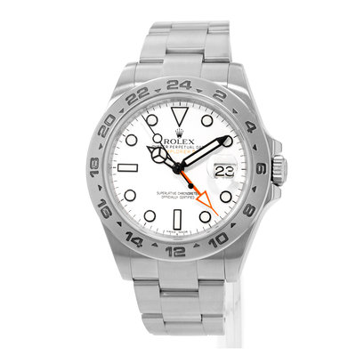 Rolex Explorer II 216570 White Dial 42