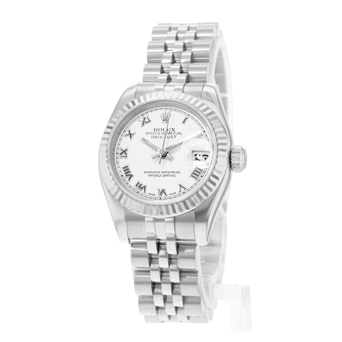 Rolex Datejust 26 179174 White Dial 26