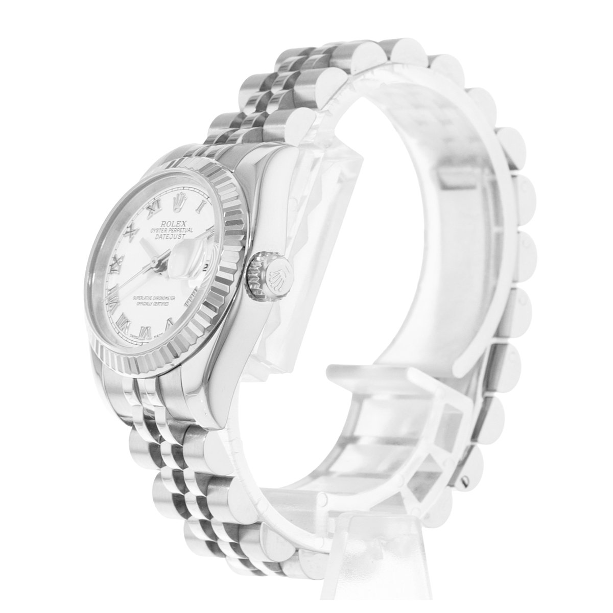 Rolex Datejust 26 179174 White Dial 26