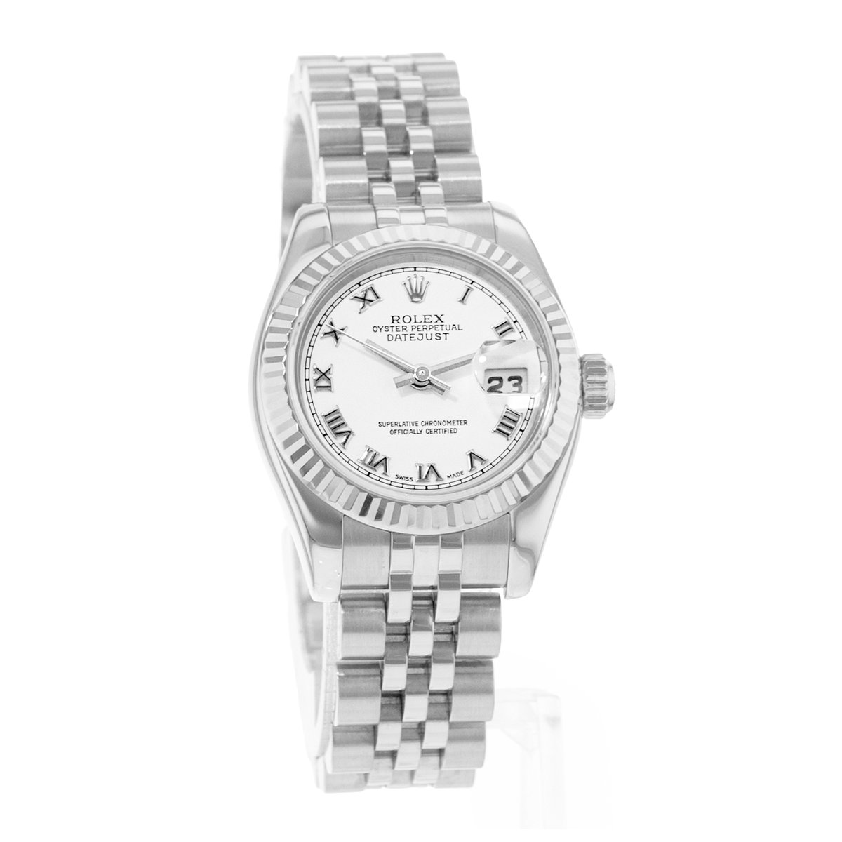 Rolex Datejust 26 179174 White Dial 26