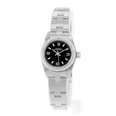 Rolex Oyster Perpetual 24 76030 Black Dial 24