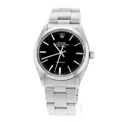 Rolex Air King 34 5500 Black Dial 34