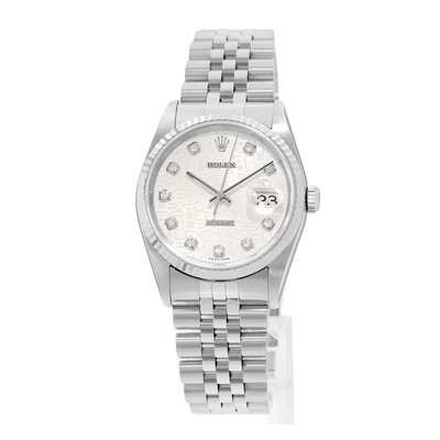 Rolex Datejust 36 16234 Silver Dial 36