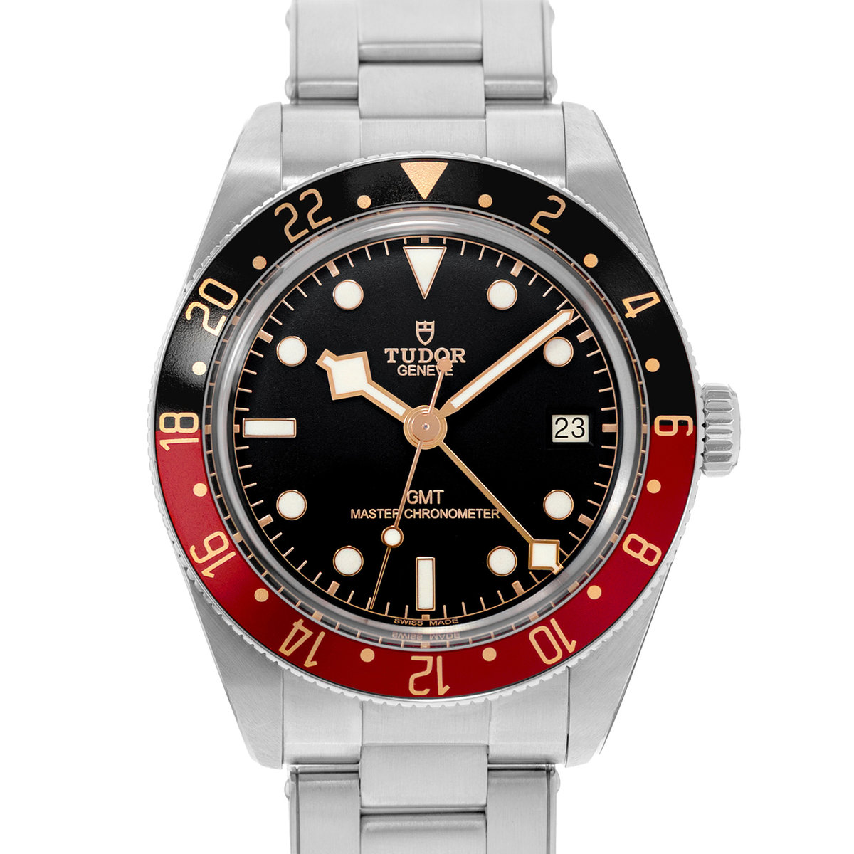 Tudor Black Bay GMT 7939G1A0 39mm Black Coke 58 Steel Automatic Mens Watch 2024