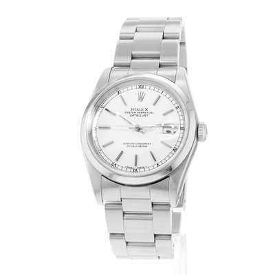 Rolex Datejust 36 16200 White Dial 36