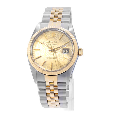 Rolex Datejust 36 16013 Champagne Dial 36