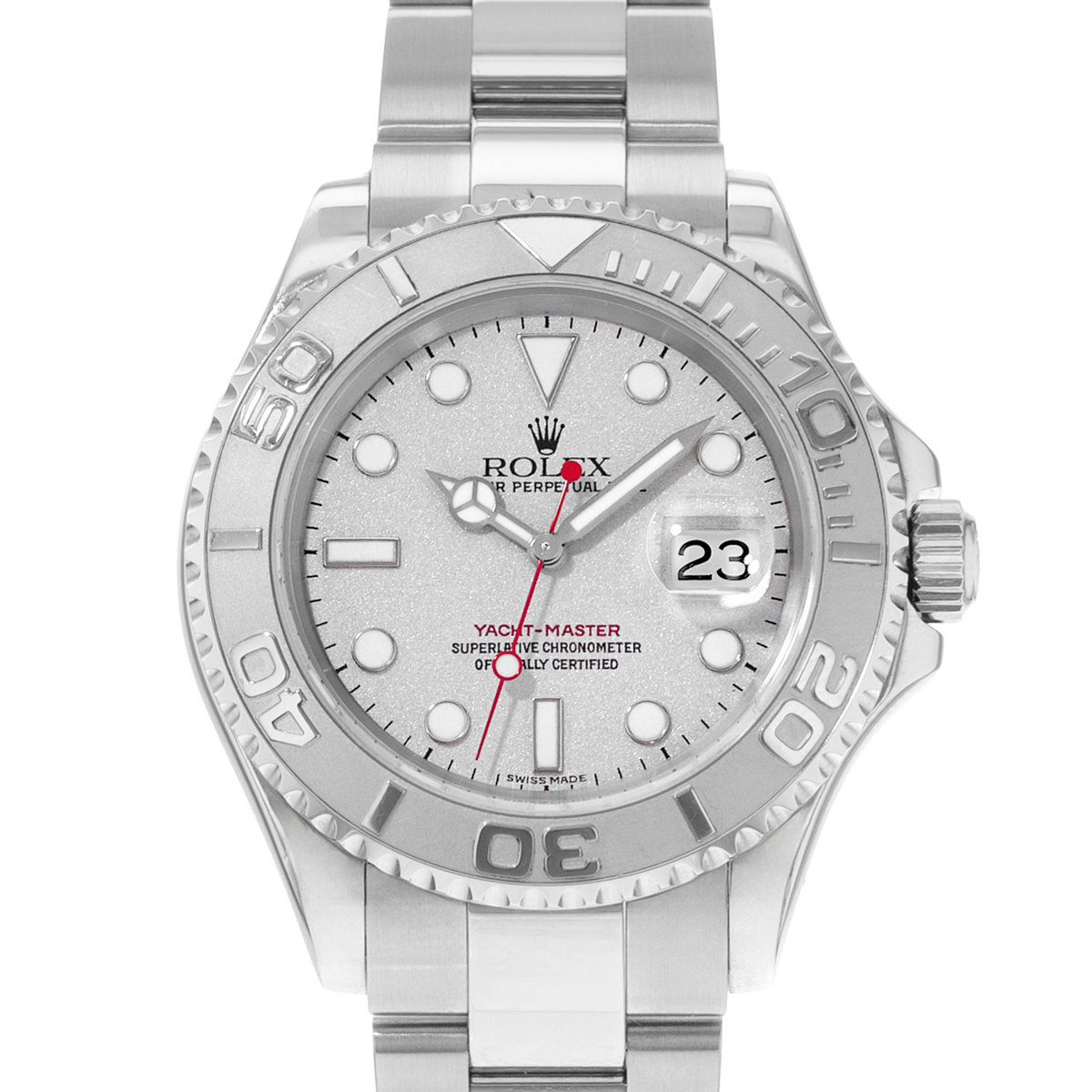 Rolex Yacht-Master 40 16622 Platinum Steel Oyster Automatic Mens Watch 2004