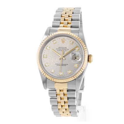 Rolex Datejust 36 16233 Silver Dial 36