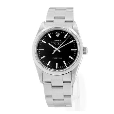 Rolex Air King 34 14000 Black Dial 34
