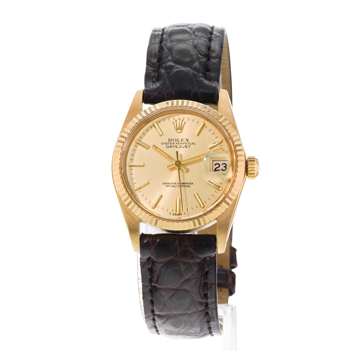 Rolex Datejust 31 6827 Gold Dial 31