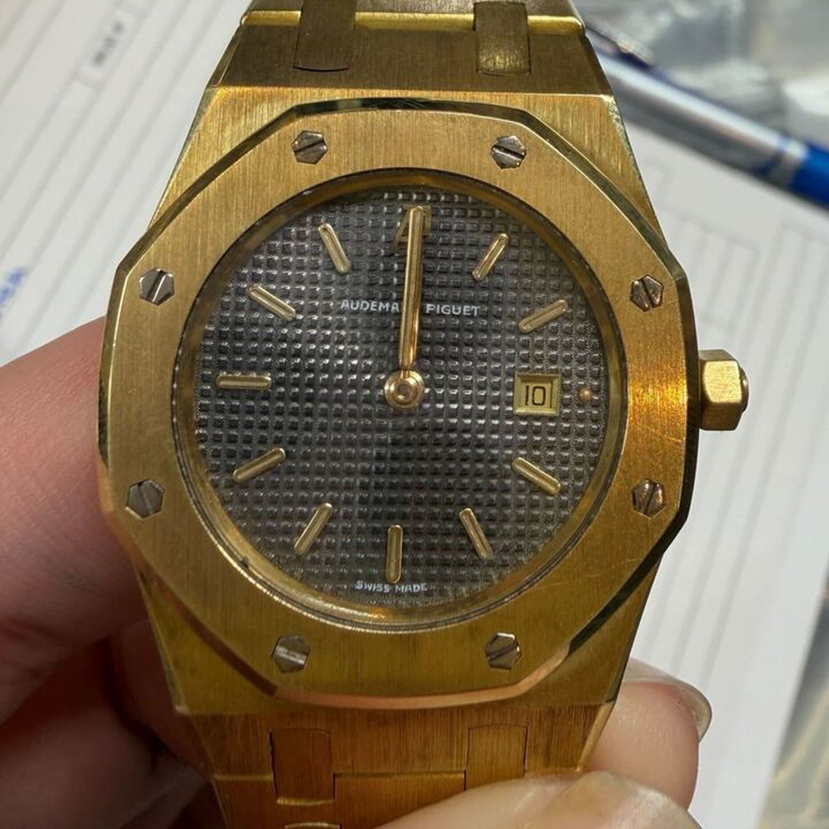 Audemars Piguet Royal Oak 56303BA Grey Dial 33
