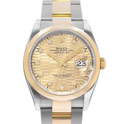 Rolex Datejust 36 126203 Champagne Dial 36
