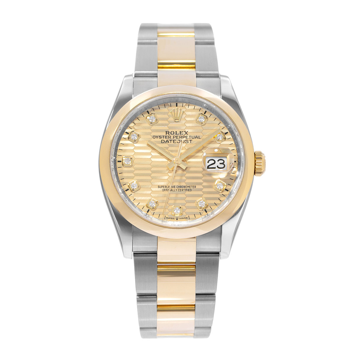 Rolex Datejust 36 126203 Champagne Dial 36