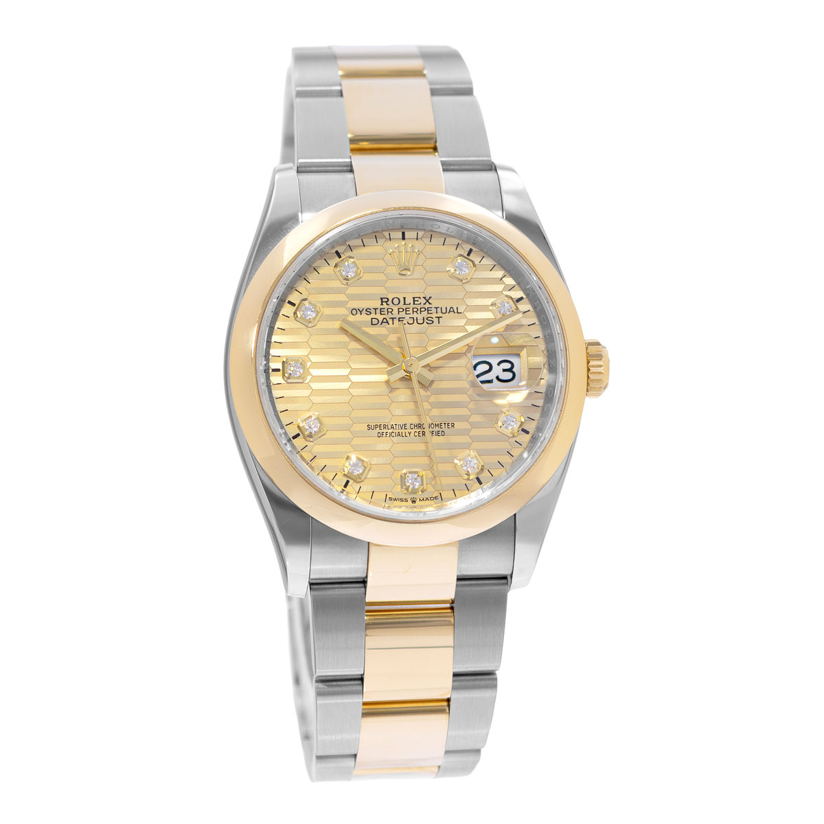 Rolex Datejust 36 126203 Champagne Dial 36